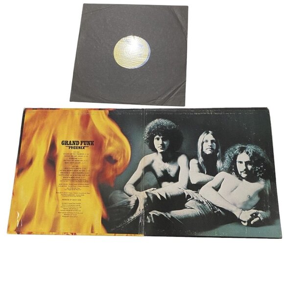 GRAND FUNK Phoenix Original 1972 LP VINYL Album Capital Records SMAS11099 - Picture 3 of 6